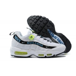 PK Men Shoes Nike Air Max 95 TT Worldwide Pack White Black CT0248-100