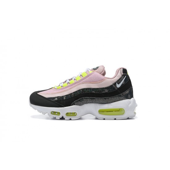 PK Women Shoes Nike Air Max 95 TT Pink Black White