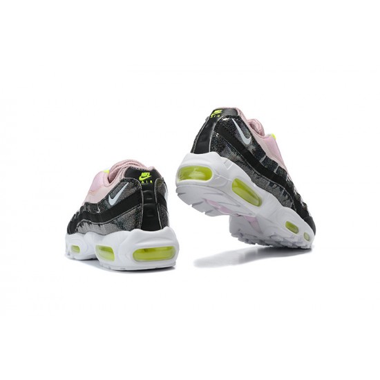 PK Women Shoes Nike Air Max 95 TT Pink Black White