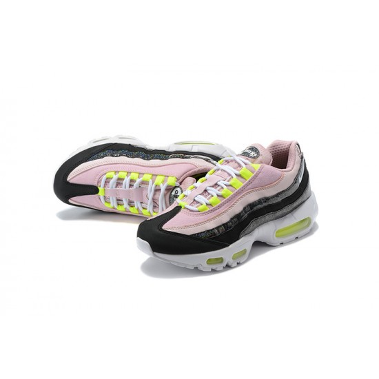 PK Women Shoes Nike Air Max 95 TT Pink Black White