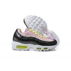 PK Women Shoes Nike Air Max 95 TT Pink Black White