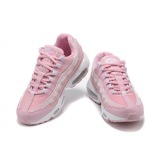 PK Women Shoes Nike Air Max 95 TT Pink White DC9474-500