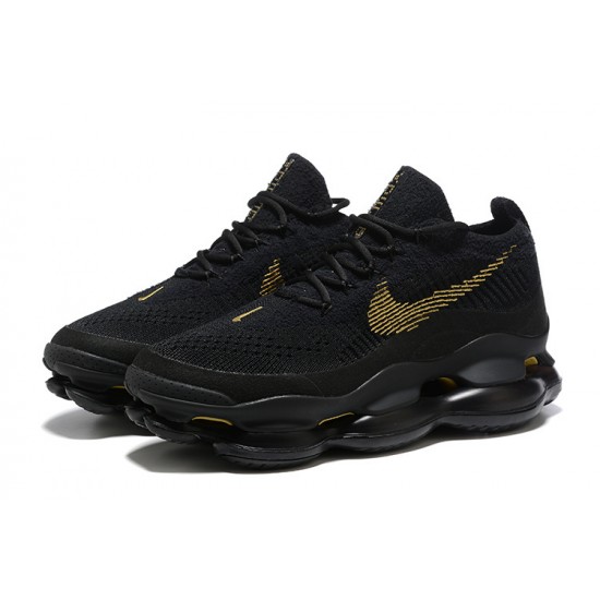 PK Men Shoes Nike Air Max Scorpion Black Yellow