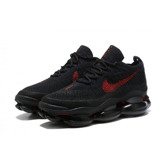 PK Men Shoes Nike Air Max Scorpion Black and Red 