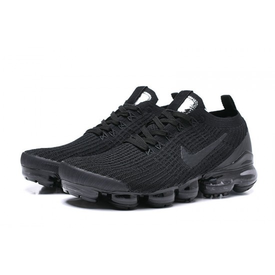 PK Women/Men Shoes Nike Air VaporMax Flyknit 3 Black AJ6900-004