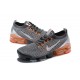 PK Women/Men Shoes Nike Air VaporMax Flyknit 3 Grey Orange AJ6900-024