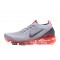 PK Women/Men Shoes Nike Air VaporMax Flyknit 3 Grey Red AJ6900-600