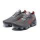 PK Women/Men Shoes Nike Air VaporMax Flyknit 3 Grey Red CT1270-001