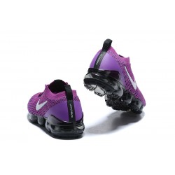 PK Women/Men Shoes Nike Air VaporMax Flyknit 3 Purple Black AJ6900-502