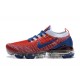 PK Women/Men Shoes Nike Air VaporMax Flyknit 3 Red Blue CW5585-100