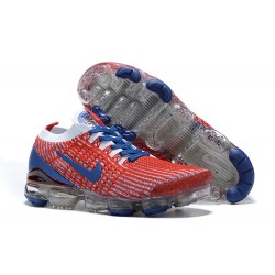 PK Women/Men Shoes Nike Air VaporMax Flyknit 3 Red Blue CW5585-100