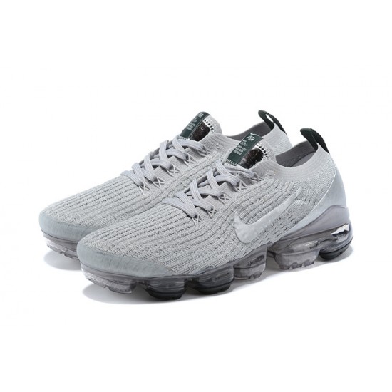 PK Women/Men Shoes Nike Air VaporMax Flyknit 3 Silver Grey AJ6900-101