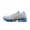 PK Women/Men Shoes Nike Air VaporMax Flyknit 3 White Blue AJ6900-003