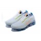 PK Women/Men Shoes Nike Air VaporMax Flyknit 3 White Blue AJ6900-003