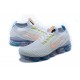 PK Women/Men Shoes Nike Air VaporMax Flyknit 3 White Blue AJ6900-003