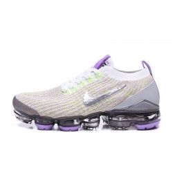 PK Women/Men Shoes Nike Air VaporMax Flyknit 3 White Purple AJ6900-102