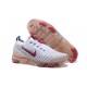 PK Women/Men Shoes Nike Air VaporMax Flyknit 3 White Red AJ6910-501