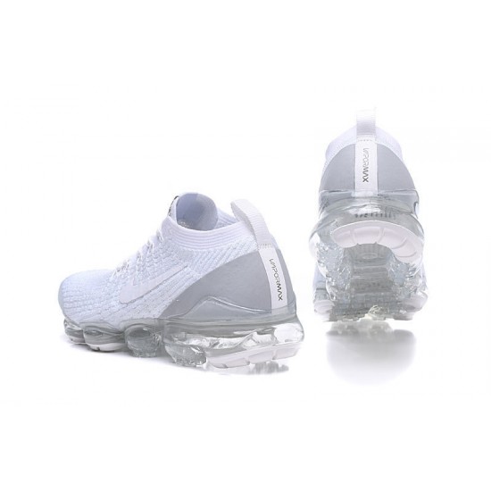 PK Women/Men Shoes Nike Air VaporMax Flyknit 3 White AJ6900-100