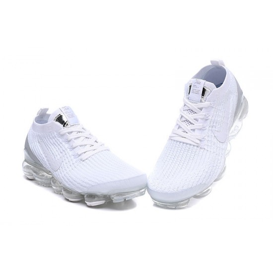 PK Women/Men Shoes Nike Air VaporMax Flyknit 3 White AJ6900-100