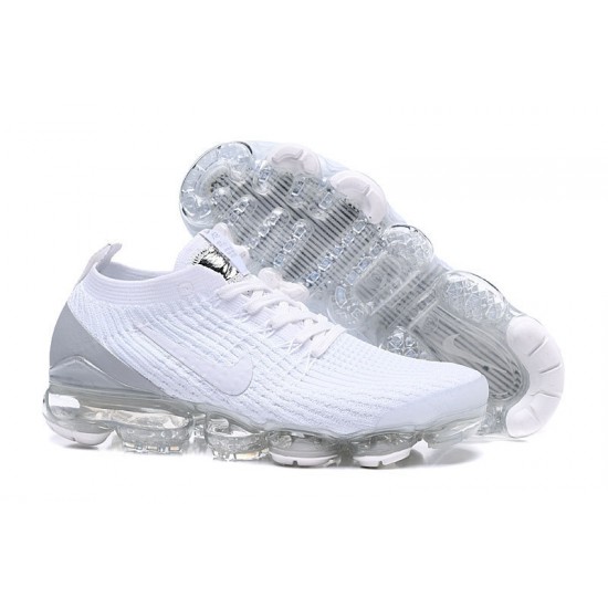 PK Women/Men Shoes Nike Air VaporMax Flyknit 3 White AJ6900-100