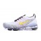 PK Women/Men Shoes Nike Air VaporMax Flyknit 3 White Yellow AJ6900-103