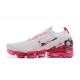 PK Women Shoes Nike Air VaporMax Flyknit 3 White Pink AJ6910-601