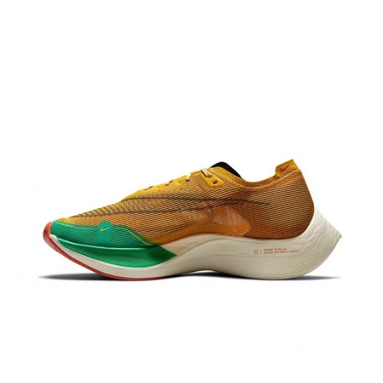 PK Men Shoes Nike ZoomX VaporFly NEXT Yellow Green 