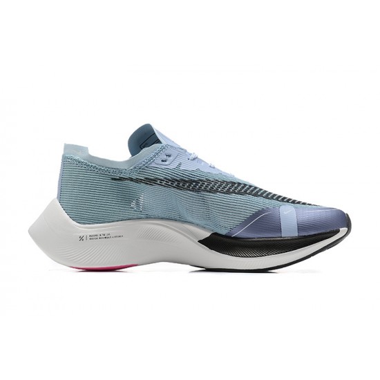 PK Women/Men Shoes Nike ZoomX VaporFly NEXT Black Blue 