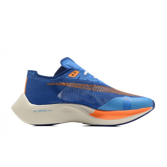 PK Women/Men Shoes Nike ZoomX VaporFly NEXT Blue Orange 