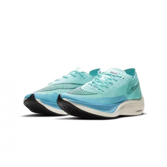 PK Women/Men Shoes Nike ZoomX VaporFly NEXT Blue and Black  