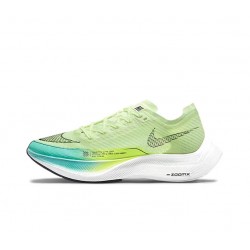 PK Women/Men Shoes Nike ZoomX VaporFly NEXT Green and Blue 