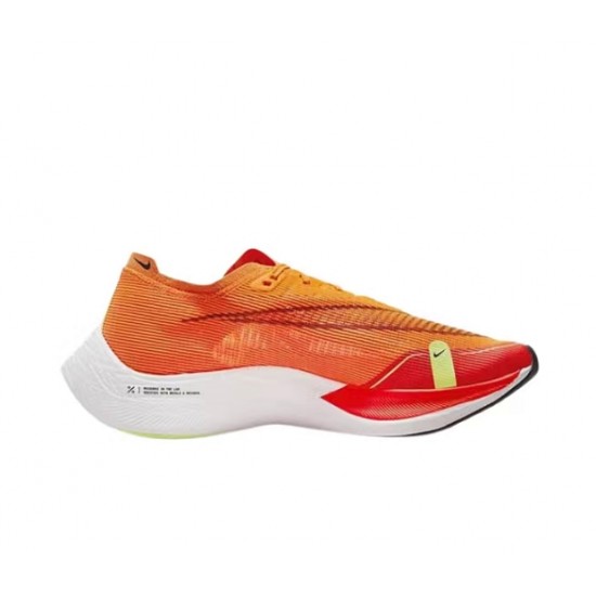 PK Women/Men Shoes Nike ZoomX VaporFly NEXT Orange Red 