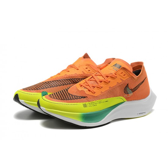 PK Women/Men Shoes Nike ZoomX VaporFly NEXT Orange White 