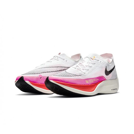 PK Women/Men Shoes Nike ZoomX VaporFly NEXT Pink White 