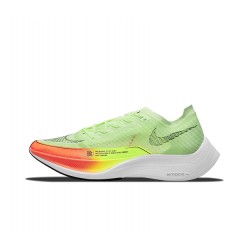 PK Women/Men Shoes Nike ZoomX VaporFly NEXT Red Yellow 