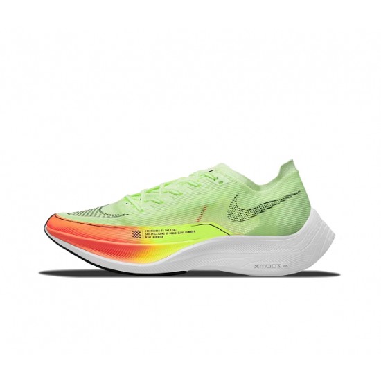 PK Women/Men Shoes Nike ZoomX VaporFly NEXT Red Yellow 