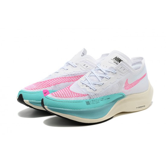 PK Women/Men Shoes Nike ZoomX VaporFly NEXT White Pink 