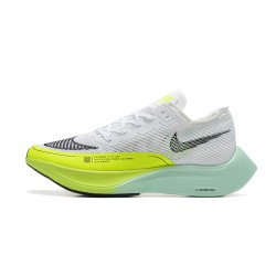 PK Women/Men Shoes Nike ZoomX VaporFly NEXT White Yellow 