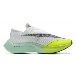 PK Women/Men Shoes Nike ZoomX VaporFly NEXT White Yellow 