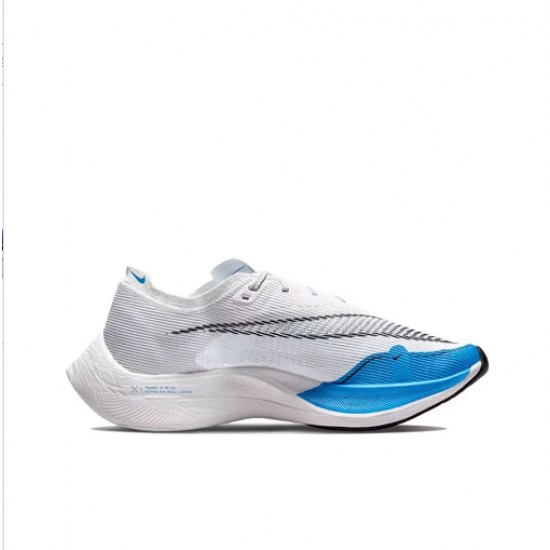 PK Women/Men Shoes Nike ZoomX VaporFly NEXT White and Blue 