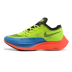 PK Women/Men Shoes Nike ZoomX VaporFly NEXT Yellow Blue 