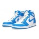 PK Shoes Jordan 1 High UNC' Blue Jordan Blue 555088 117