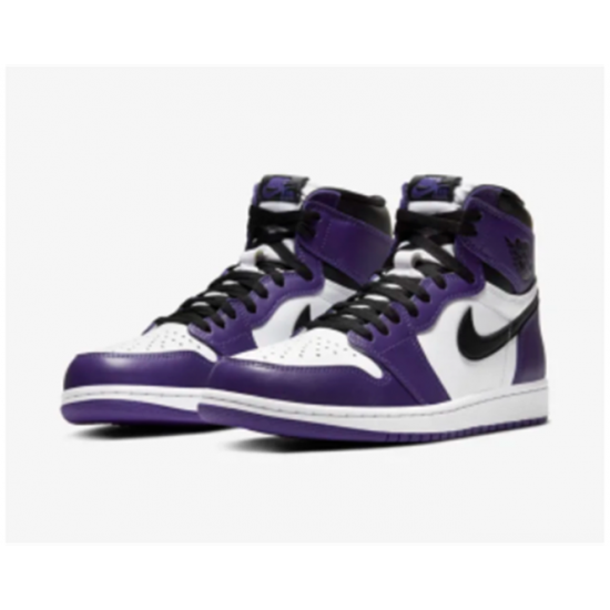 PK Shoes Jordan 1 High Court Purple Jordan Purple 555088 500