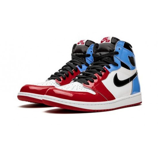 PK Shoes Jordan 1 High Fearless Jordan Blue Red CK5666 100