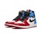 PK Shoes Jordan 1 High Fearless Jordan Blue Red CK5666 100