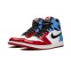 PK Shoes Jordan 1 High Fearless Jordan Blue Red CK5666 100