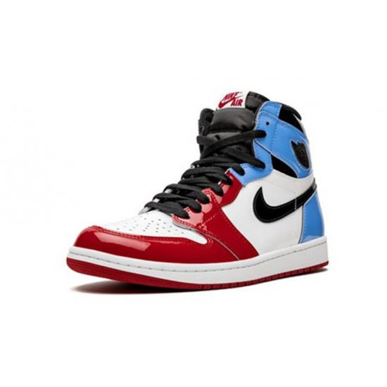 PK Shoes Jordan 1 High Fearless Jordan Blue Red CK5666 100