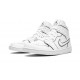 PK Shoes Jordan 1 Mid Iridescent Reflective White Jordan White CK6587 100