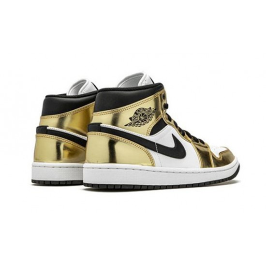 PK Shoes Jordan 1 Mid Metallic Gold Jordan METALLIC GOLD DC1419 700