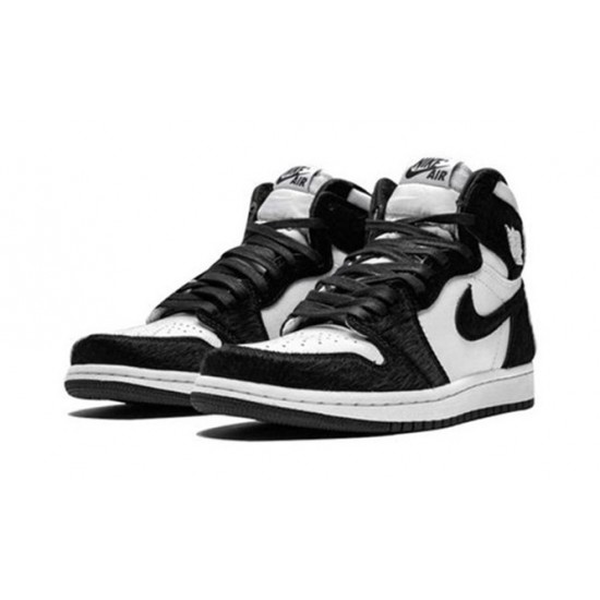 PK Shoes Jordan 1 High Twist Panda Jordan BLACK CD0461 007